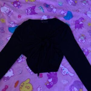 Black Long Sleeve Top